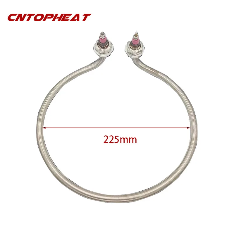 Stainless Steel 304 Heating Element 220V 3KW Circular Round Type Water Heater for Tank/Kettle/Boiler