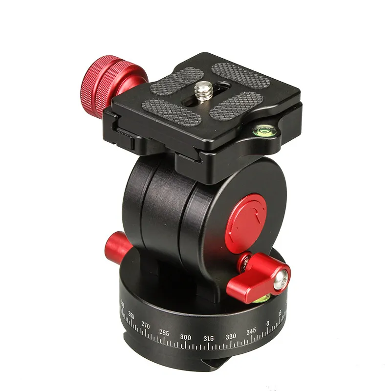 For 360 Degree Rotating Camera Tripod, Hydraulic Gimbal Slide Rail Overhead Pole Gimbal Set