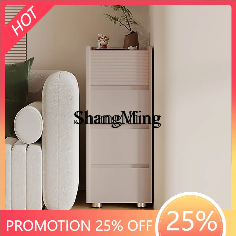 

ZYY home light luxury living room locker sofa crevice side cabinet three four chest cabinet small apartment
