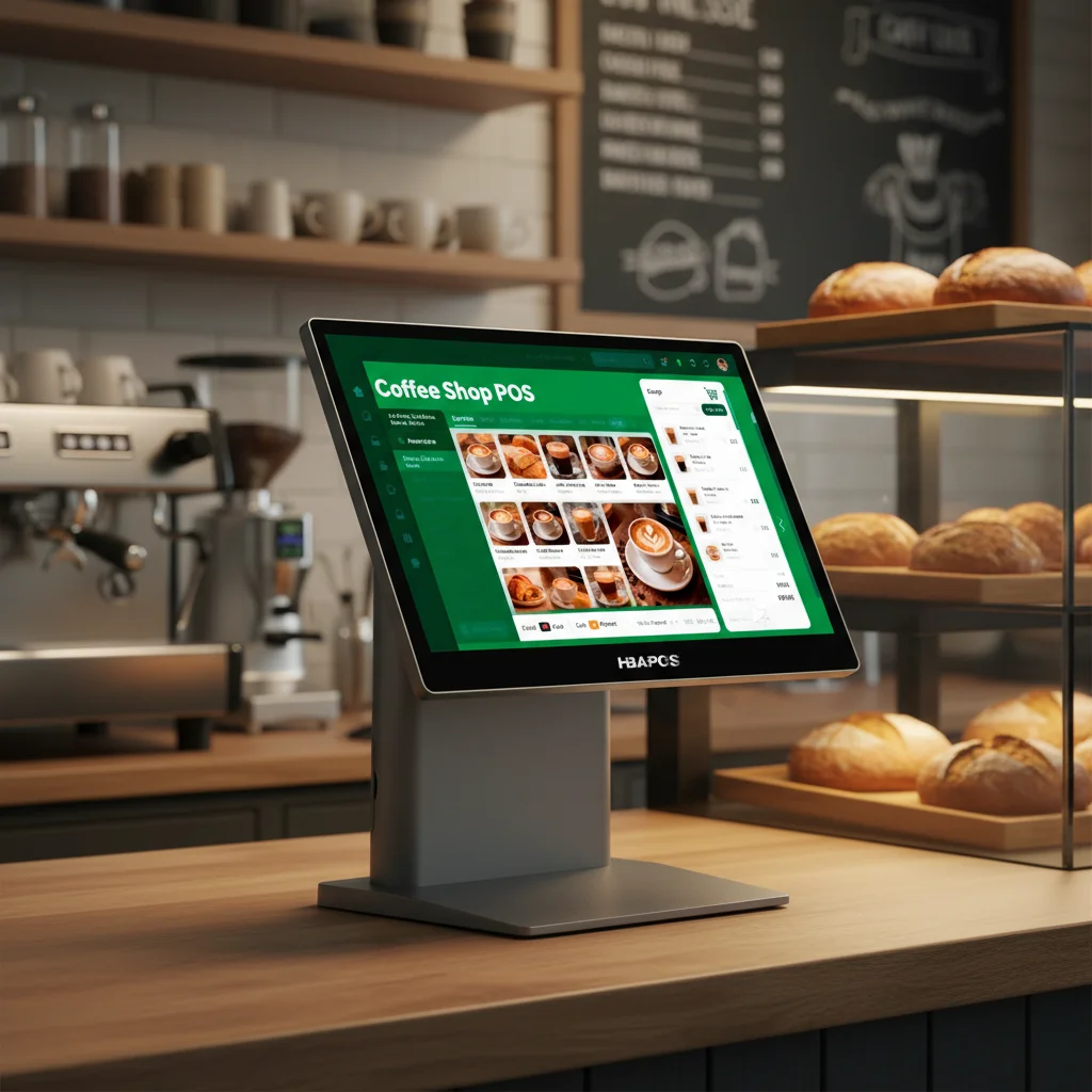 

POS-терминал HBAPOS 15,6 дюйма с емкостным сенсорным экраном для ATV/UTV, система POS на Windows 10 с процессором I3/I5