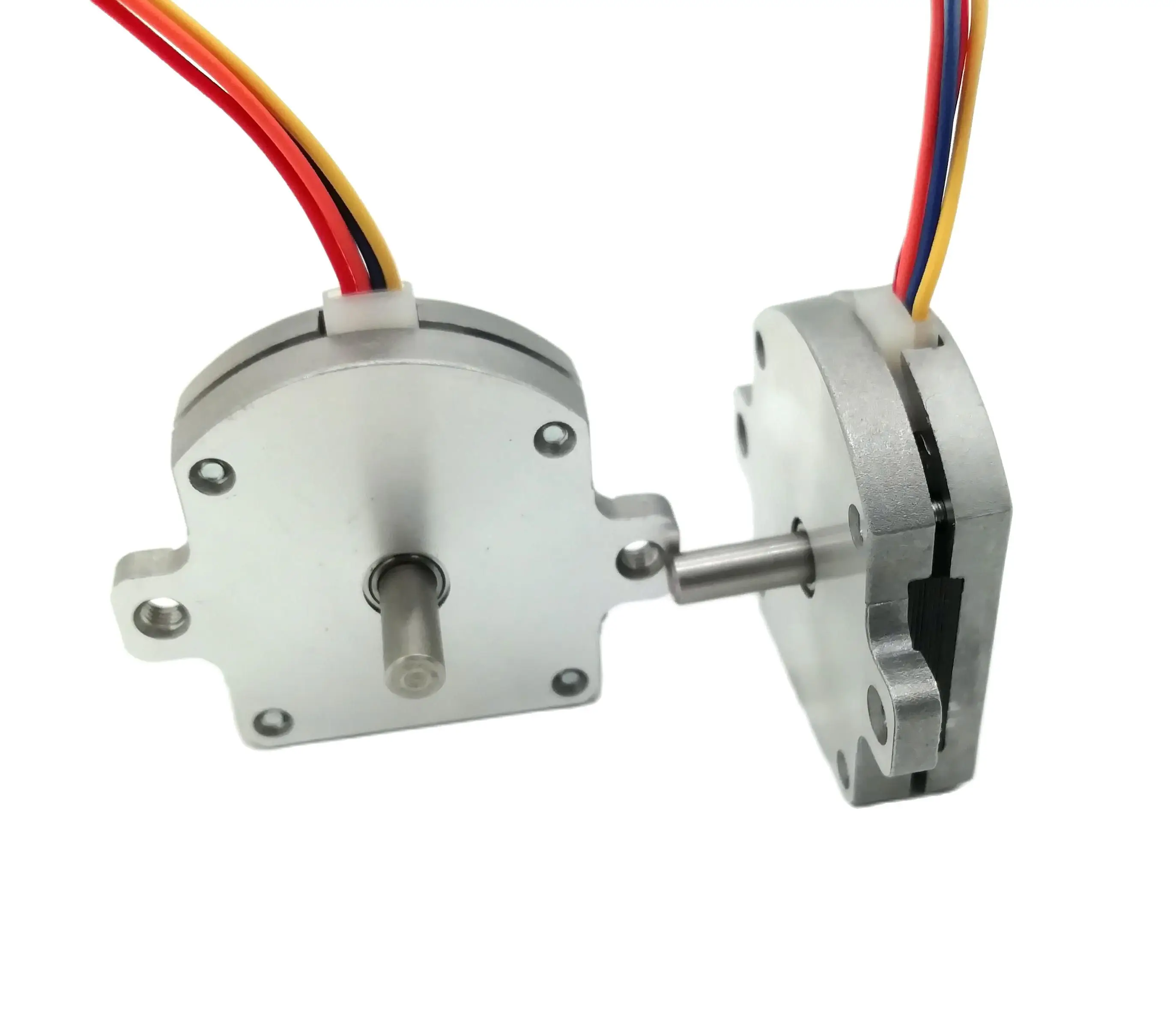 Ultraflat Ultrathin Pancake Stepper Motor 15mm Thickness 0.5A 3.2N.cm