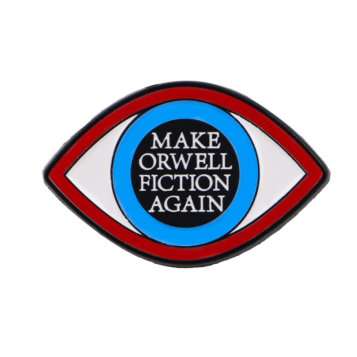 1984 كتاب المينا دبوس التلبيب دبابيس لحقائب الظهر العين إقتباس دبابيس للنساء مجوهرات الأزياء اكسسوارات الأصدقاء هدية