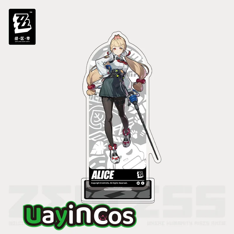

Original Ukinami Yuzuha Alice Thymefield Zenless Zone Zero Acrylic Stand Desktop Ornaments Doll Accessories Anime Game Toy Kids