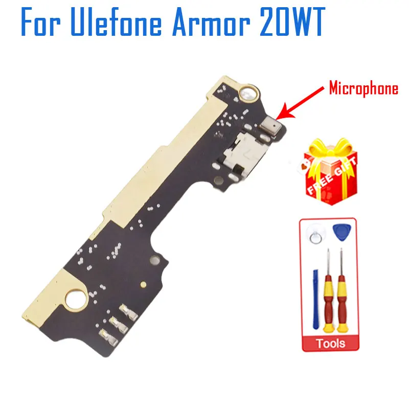 

New Original Ulefone Armor 20WT USB Board Base Charging Plug Port Board With Mic For Ulefone Armor 20WT Smart Phone