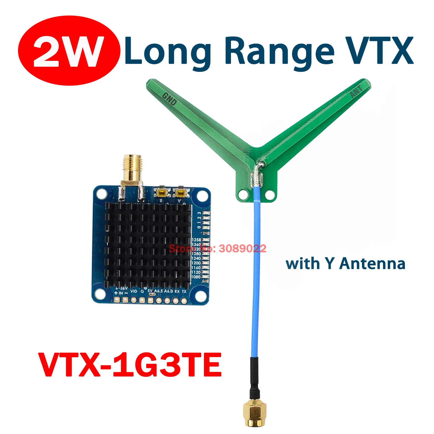 video-transmitter-vtx-1g3te-12ghz-13ghz-2000mw-2w-9ch-with-tramp-vtx-control-for-7inch-8inch-fpv-rc-long-range-drone-mateksys