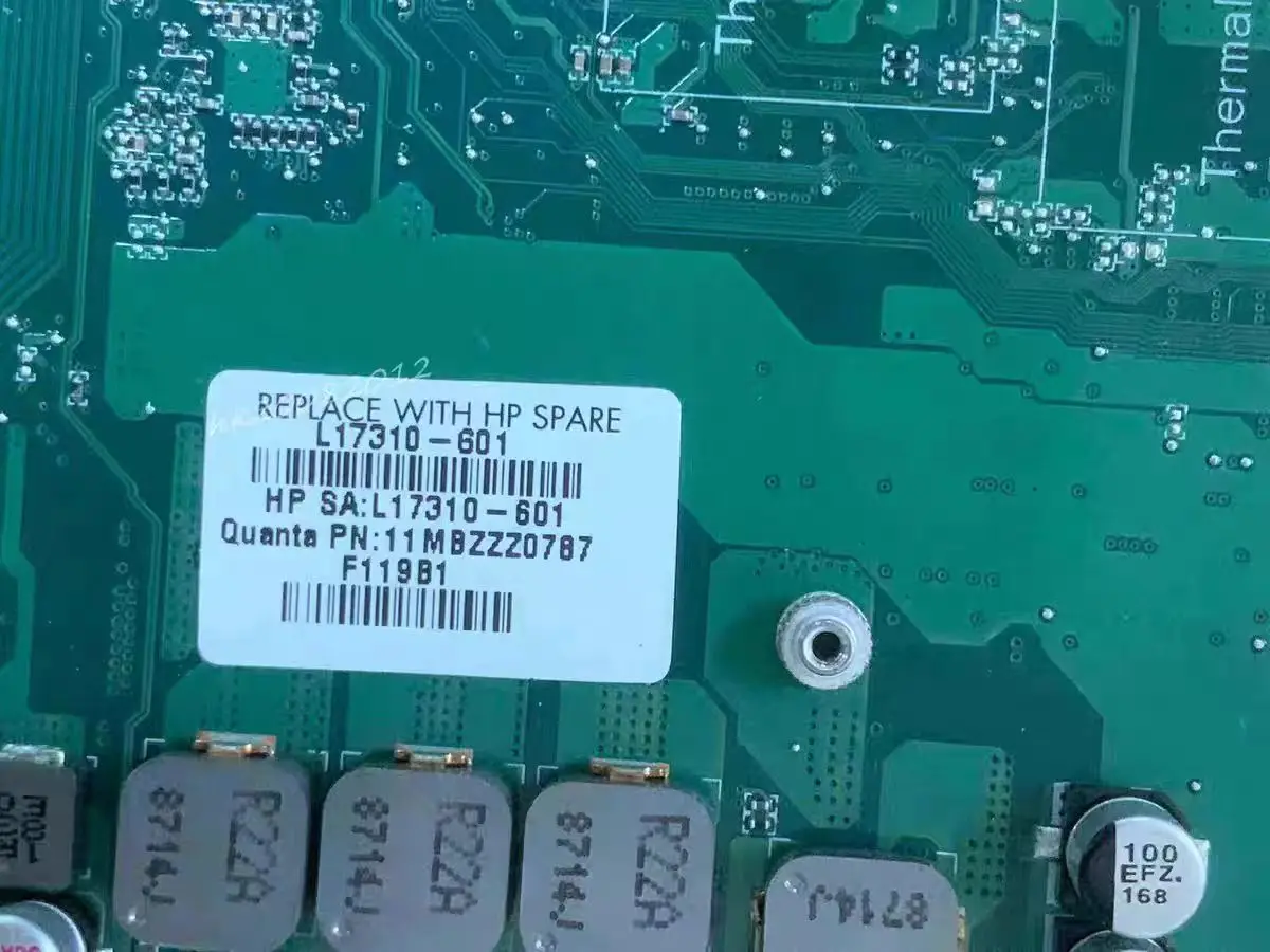 Imagem -02 - Placa-mãe L17310001 para hp Pavilhão 24-xa Asio Da0n76mb6e0 L17310601 Ddr4 100 Testado