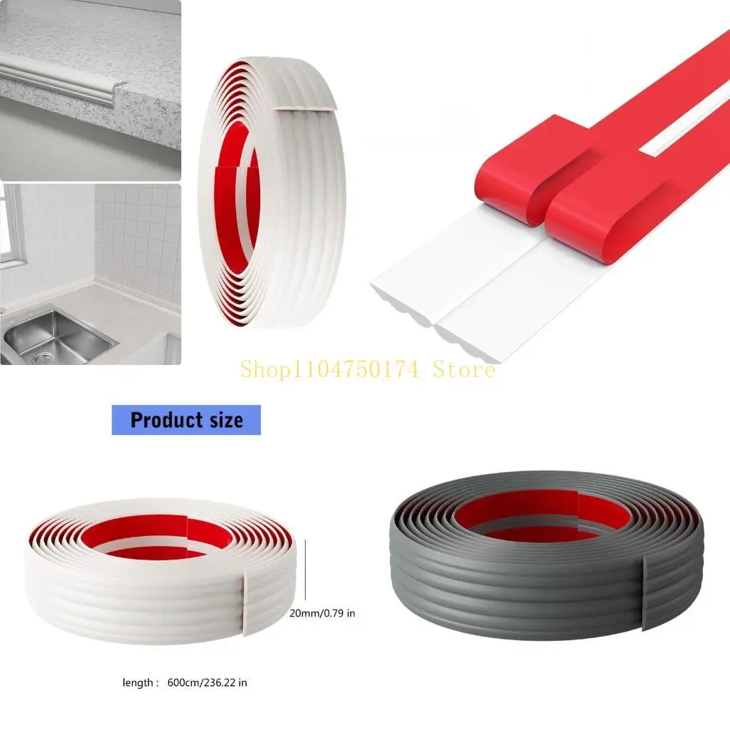 

Крайняя защита 6 м x 20 мм гибкие полосы безопасности бампер TPE для таблиц и стен Используйте верхнюю продажу