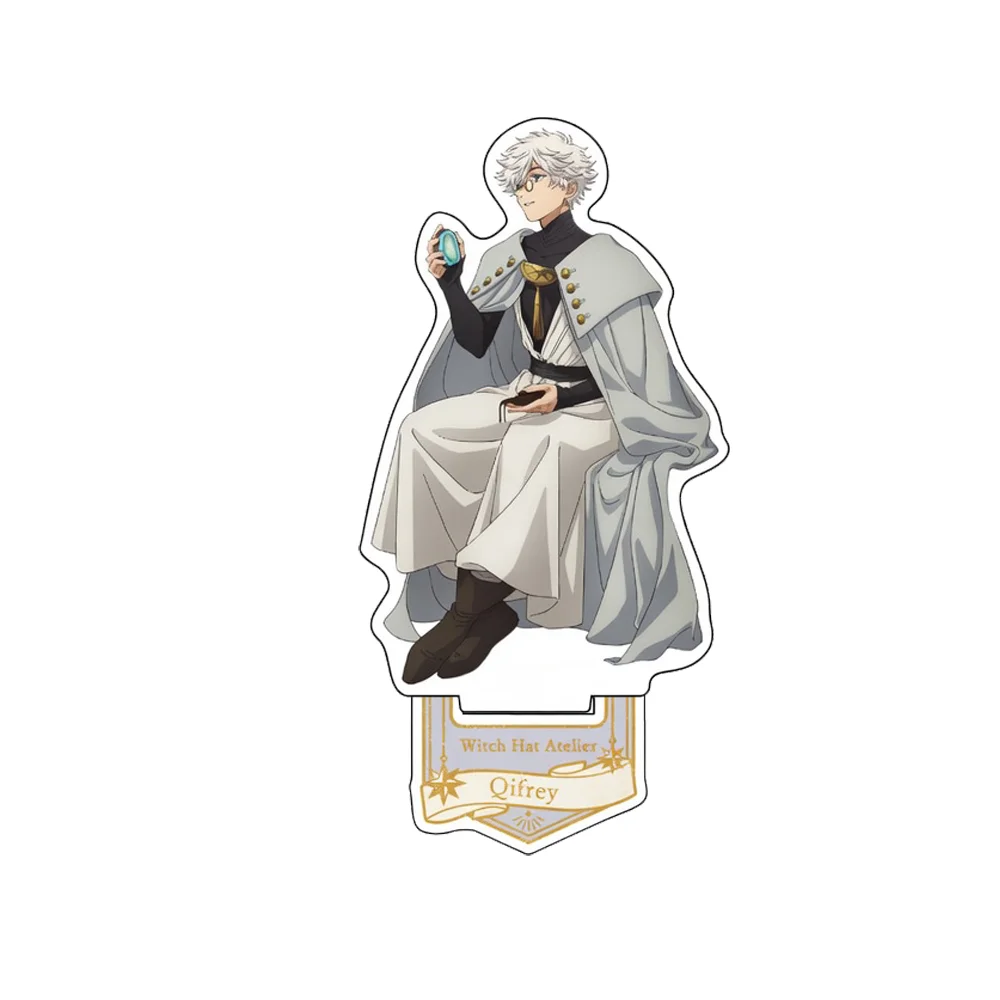 Witch Hat Atelier Newly Drawn 15CM Double Sided Acrylic Stand Keychain 2026 New Anime Stand Coco Qifrey Olruggio Fans Gift