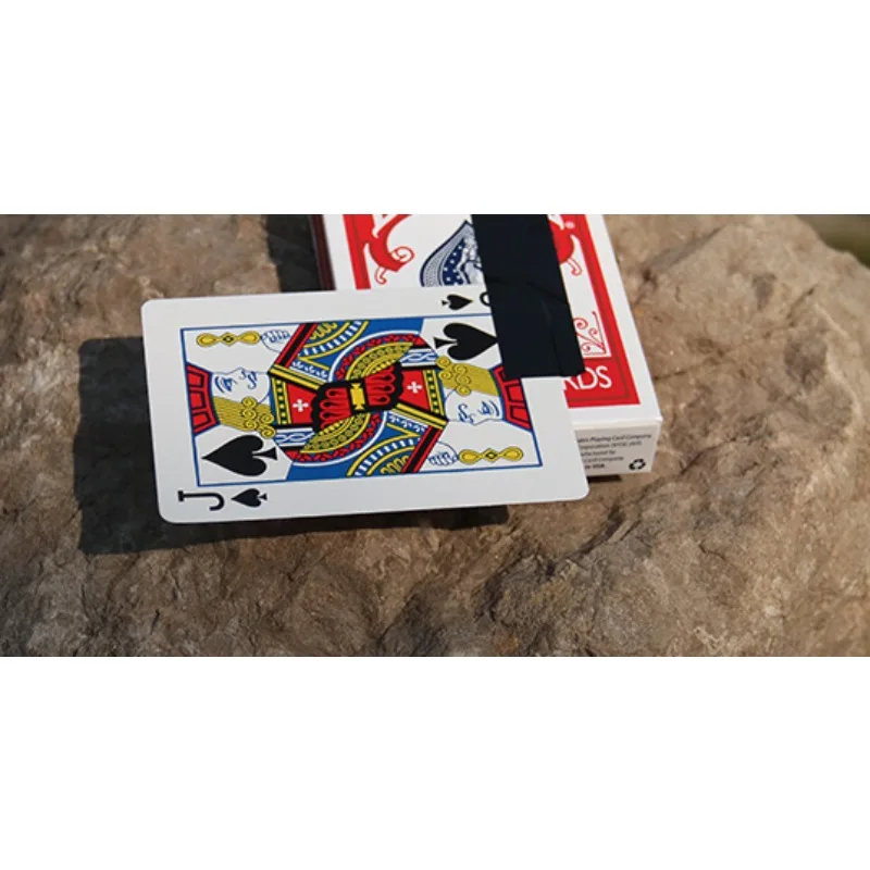 Tape Card Box Magic Tricks Playing Card IN/OUT the Card Box Magia Poker Magician Close Up Street Illusion Gimmick Mentalism Prop