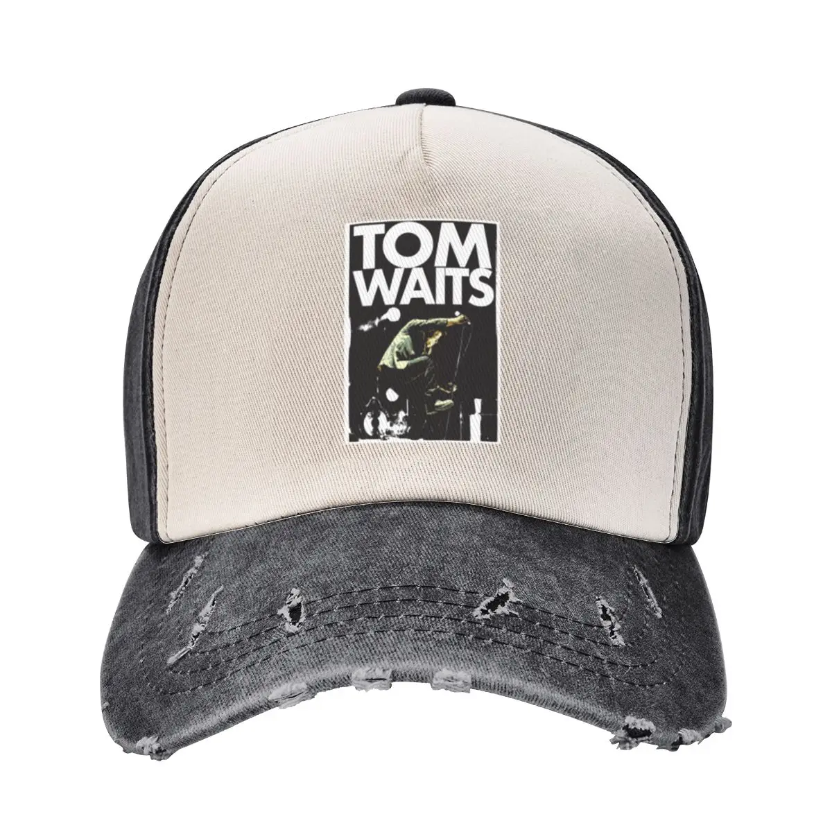 Tom Waits Retro Baseball Cap Hat Baseball Cap cute Anime Hat Christmas Hat Mens Tennis Women's