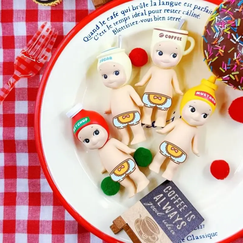 

Sonny Angel Snack Series Blind Box 100% Original Collectible Model Statue Trendy Surprise Gift for Birthday Vinyl Face Toy