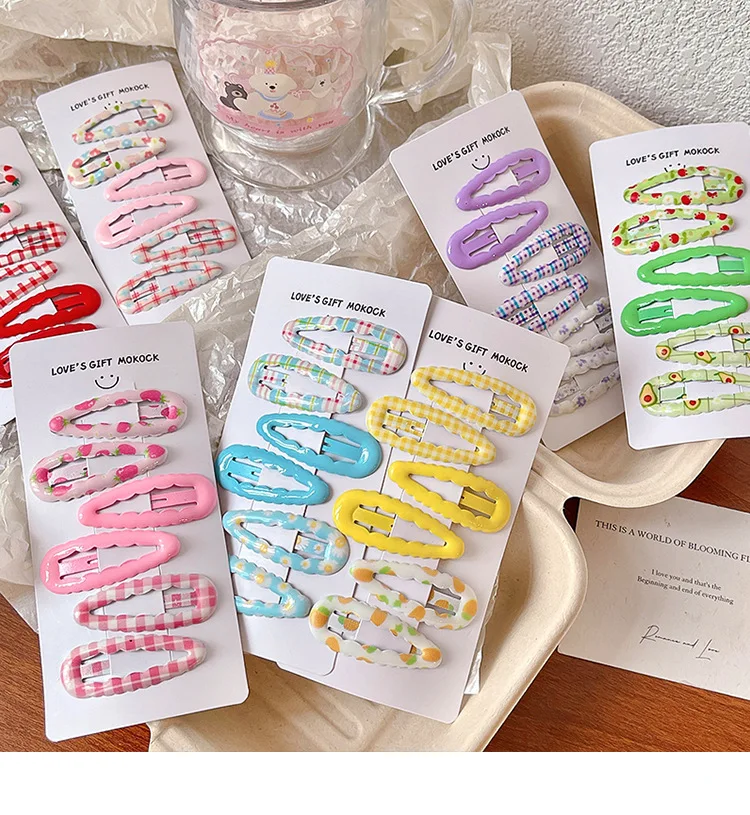 Blumen-Haarspangen für Babys und Kleinkinder, Haarspangen für Stirn und Seitenpartie, Haarspangen für Kinder, Haar-Accessoires für den täglichen Gebrauch und Partys. – Detail 15