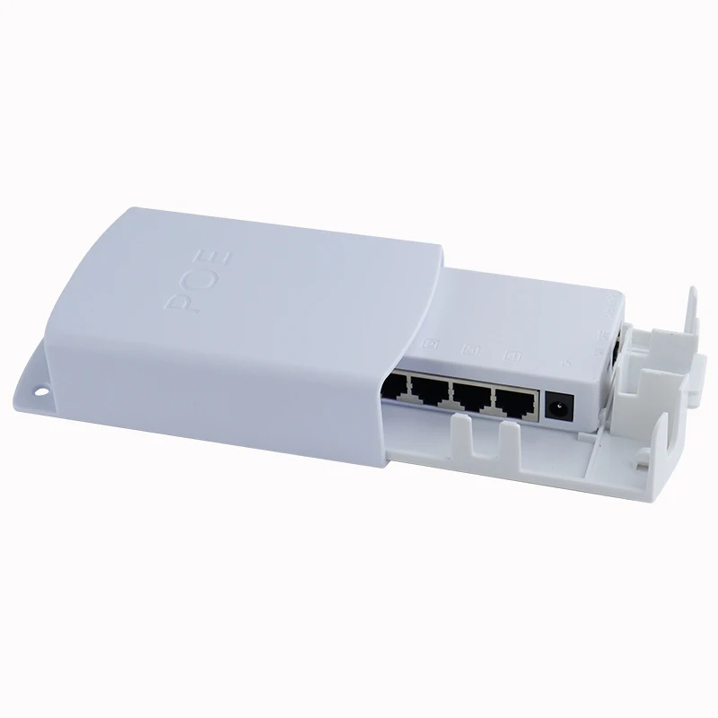 Novo repetidor PoE à prova d'água 1 em 2/4 saídas - extensor para CCTV externo, adaptador PoE de 2/4 portas, IEEE 802.3af/at
