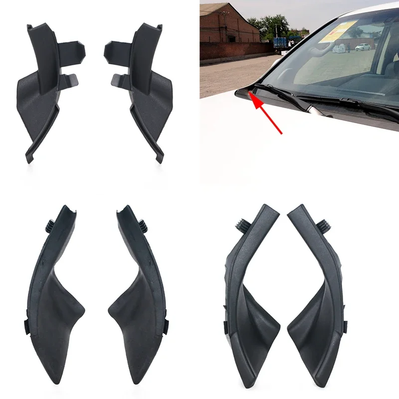 

For Toyota Land Cruiser Prado LC120 LC150 2003-2020 Car Front Windshield Wrap Corner Trim Wiper Side Trim Cover Lid