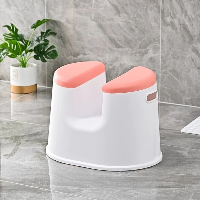 Ergonomic Shower Stool Step Squat Anti Slip Elderly Stool Toilet Adults Silla Ducha Adulto Mid Century Modern Furniture