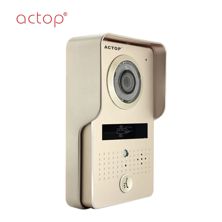 Actop Wireless Wifi Video Doorbell Phone Monitoring Large Capacity Videos Storage Clearly In Night With PIR Human Body Induction