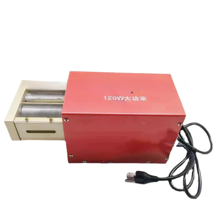 120W 1.0mm 1.5mm 2.0mm Electric Tobacco Cutter Automatic Tobacco Cutting Shredding Machine Cigarette Crush Shredder 220V/110V