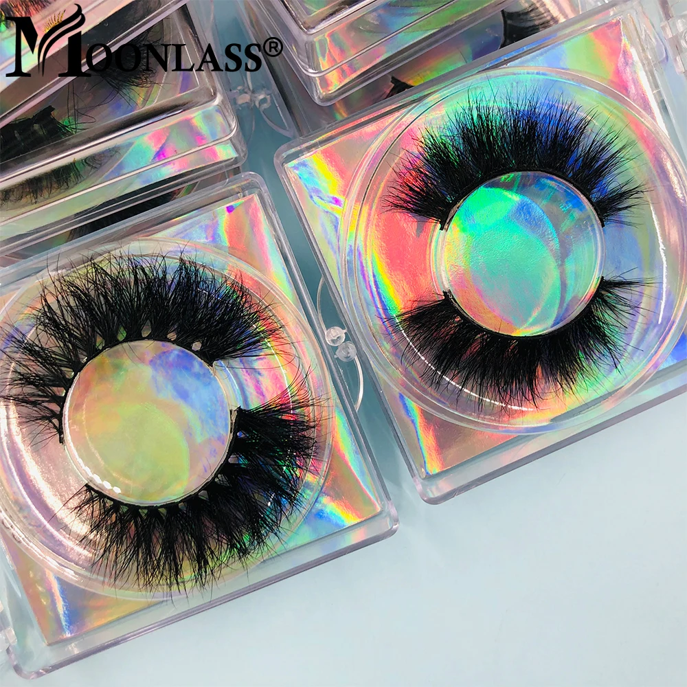 2023 Newest 8D 15-20MM Short Natural Mink Lashes Extension Supplies Vendor Fluffy Fake Manga Eyelashes Boxes Packaging Makeup