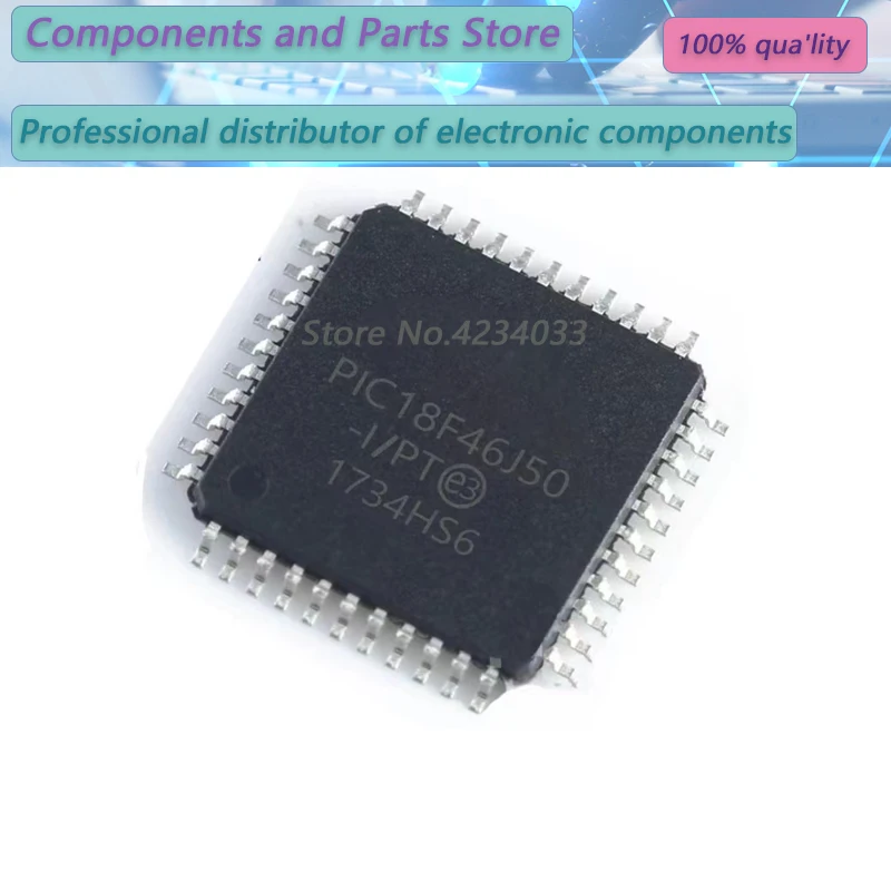 1pcs 100% New PIC18F46J50-I PIC18F46J53-I  PIC18F46K20-I PIC18F46K22-I   QFP44 Geïntegreerde Chip Originele Nieuwe