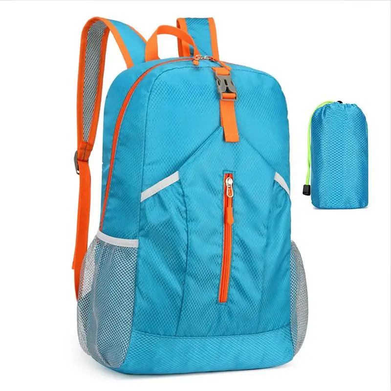 Foldable Backpack Large Capacity Travel Backpack Waterproof Backpack for Outdoor Sports Lightweight Shoulder Bag Outdoor Hiking