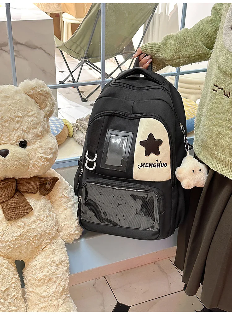 Kawaii Starry Preppy Harajuku Ita Backpack