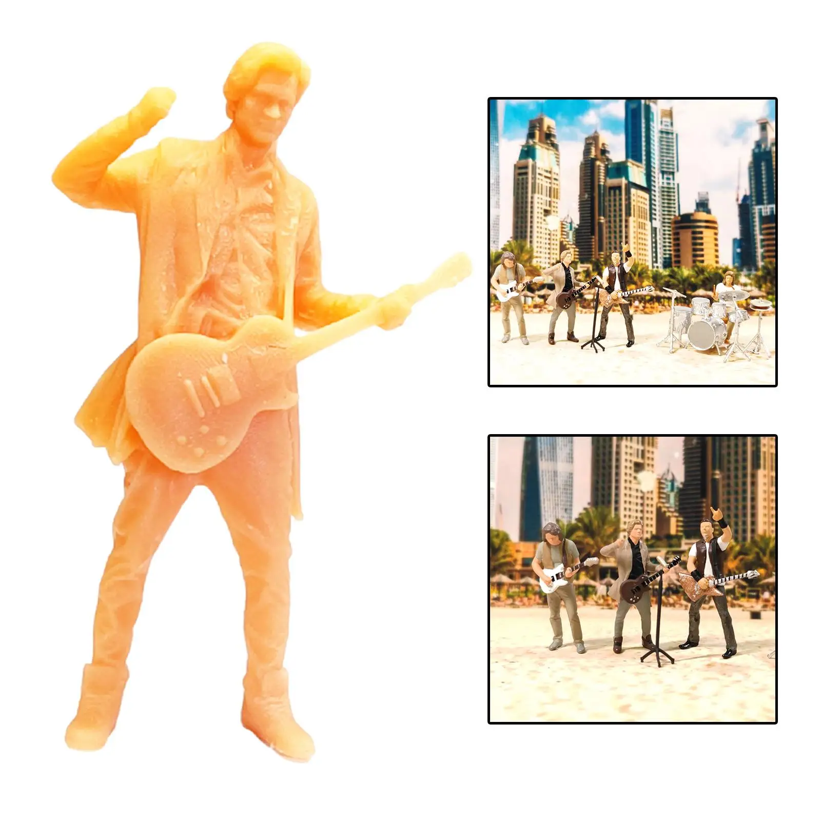 Diorama Figures Model Train Accessories 1 64 Scale Resin Miniature Collectible Objects for Sand Table Scenery