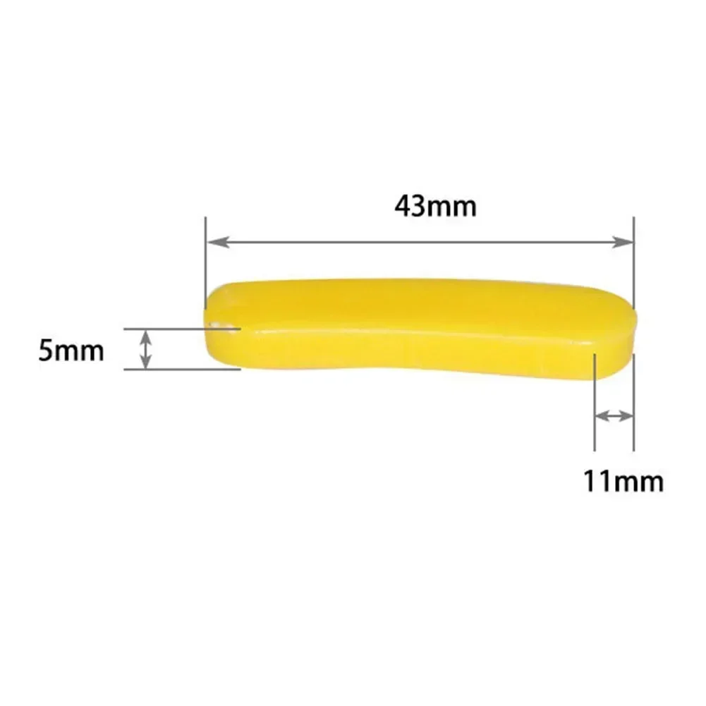 Duck Head Demount Duck Head Tire Changer Mount Demount Heads Yellow Insert Plastic Mount Rim Protector Set Tire Changer