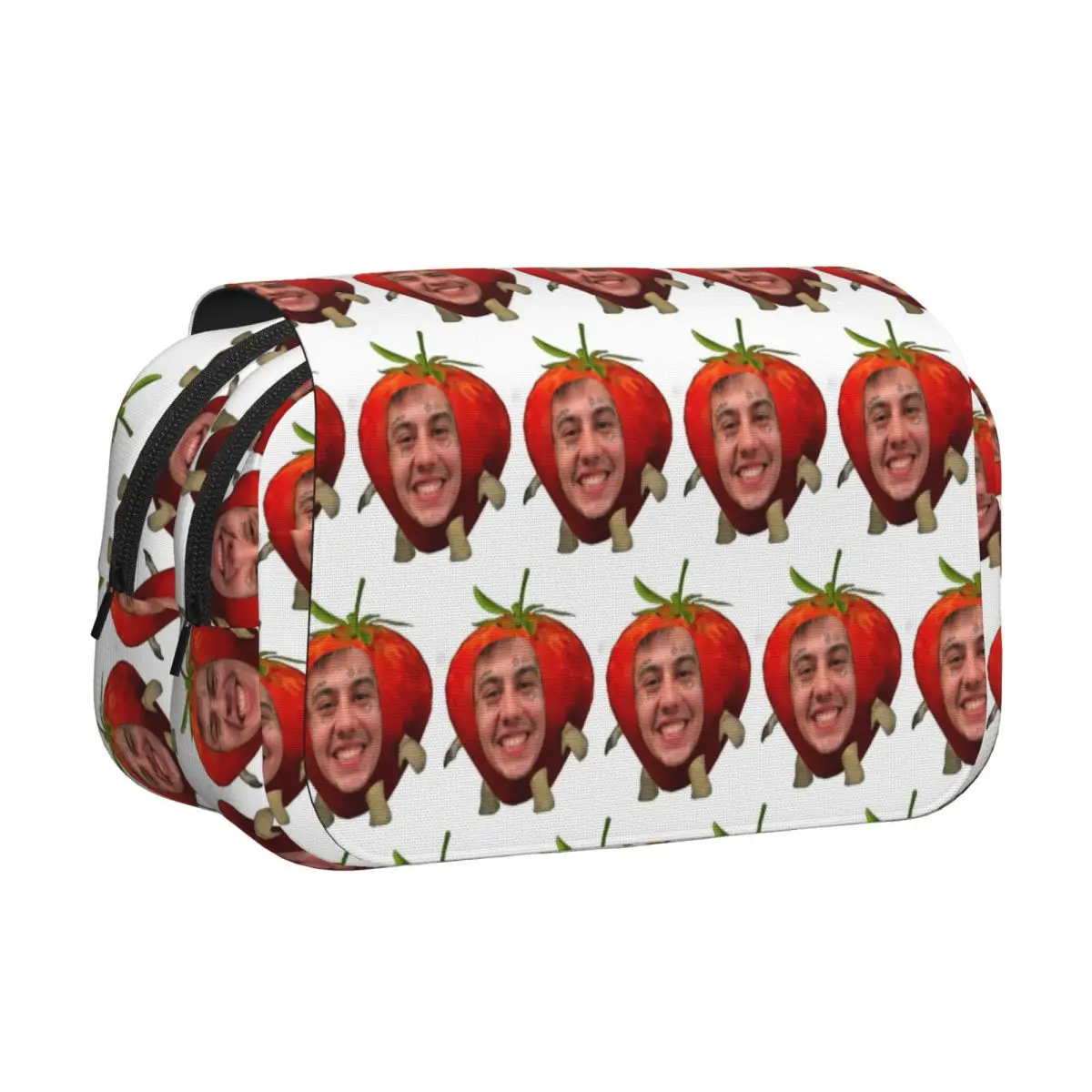 Duki Rapper Rockstar Music Pencil Case Pen Holder Hard Shell Leather Large Capacity Pen Box Pencil Bag for Studen School