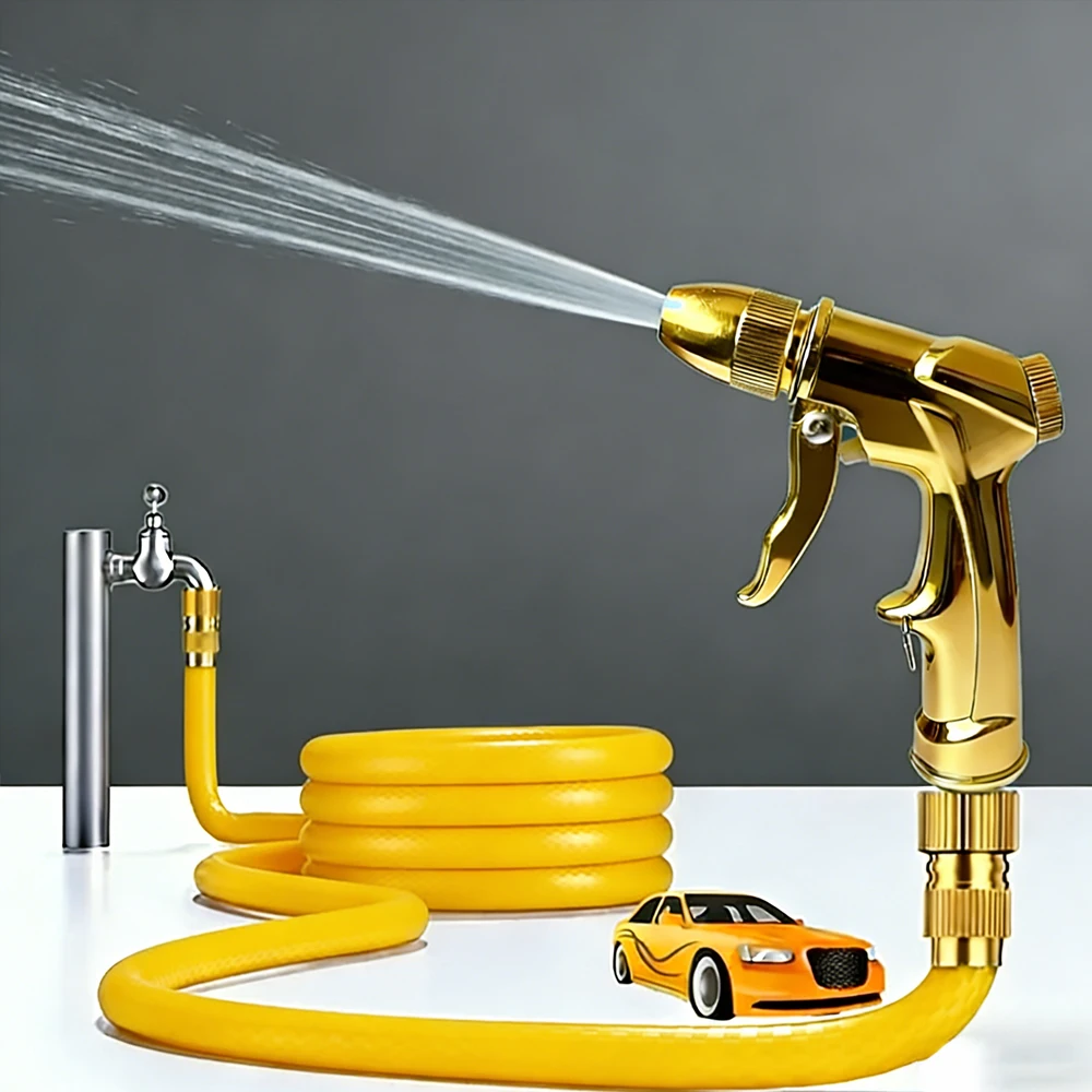 GOUN HOSE High Pressure Power Water Gun Jet Garden Washer Sprayer Watering Spray Garden Sprinkler for Cleaning Tool﻿