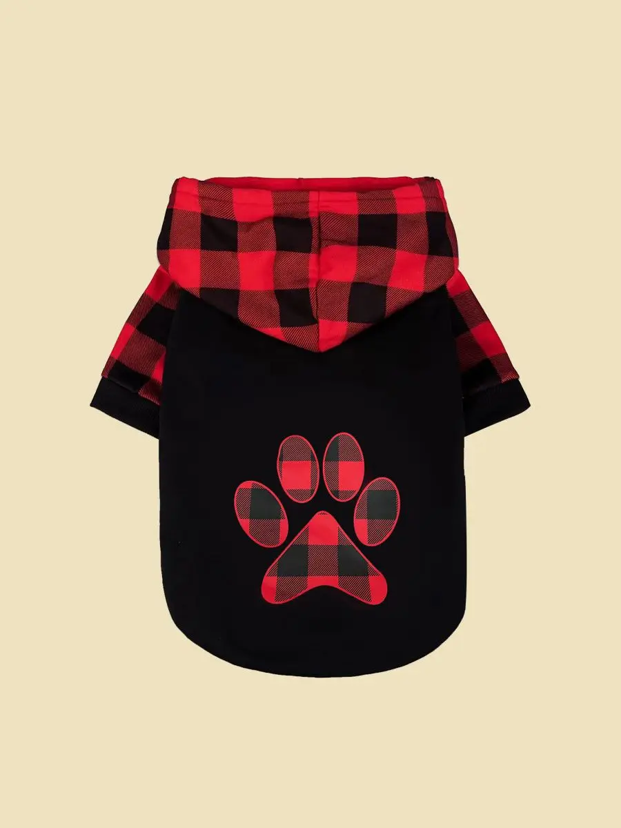 Autumn and winter dog hoodie pet sweatshirt soft warm clothes suitable for small and medium-sized dogs