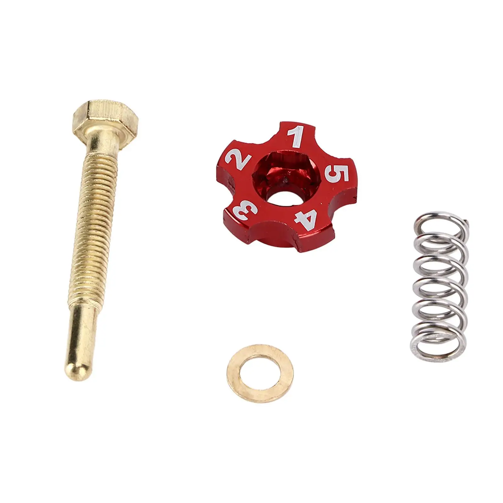 Mengselschroef Hoge sterkte Oxidatieweerstand Carburateur Stelschroef Gemakkelijk aan te passen Praktisch Duurzaam voor motorfietsen