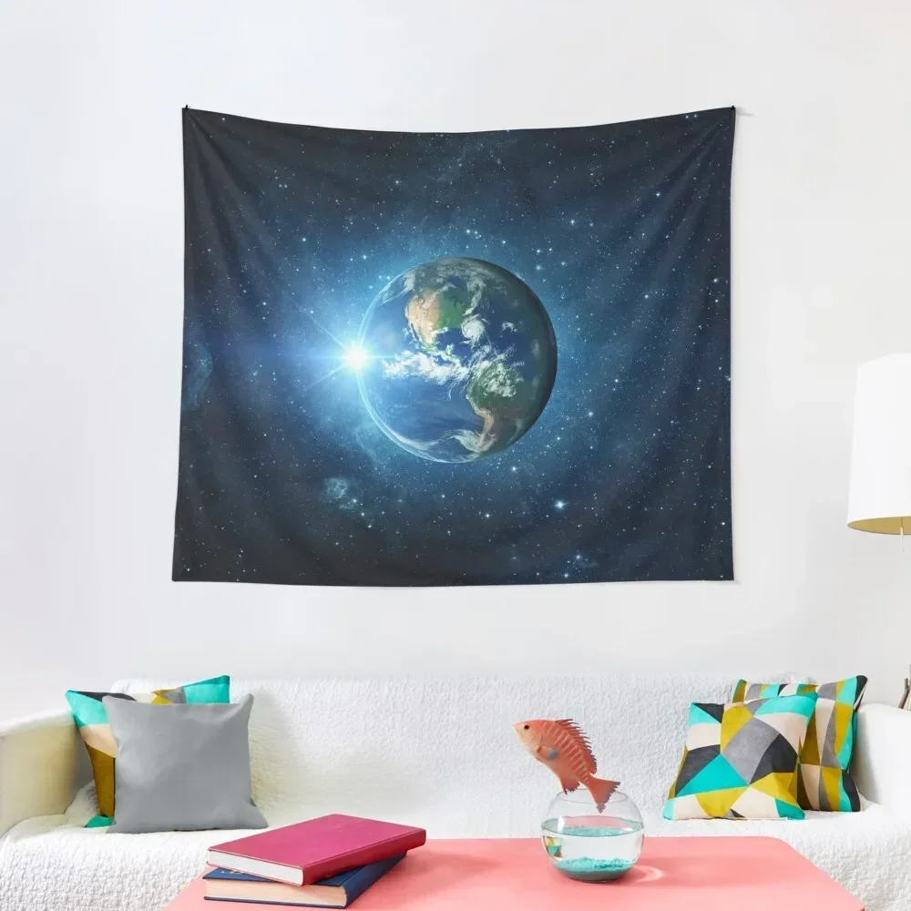 

Earth : Our Planet Tapestry Wall Decor Wall Tapestries Cute Room Things Room Decorator Tapestry