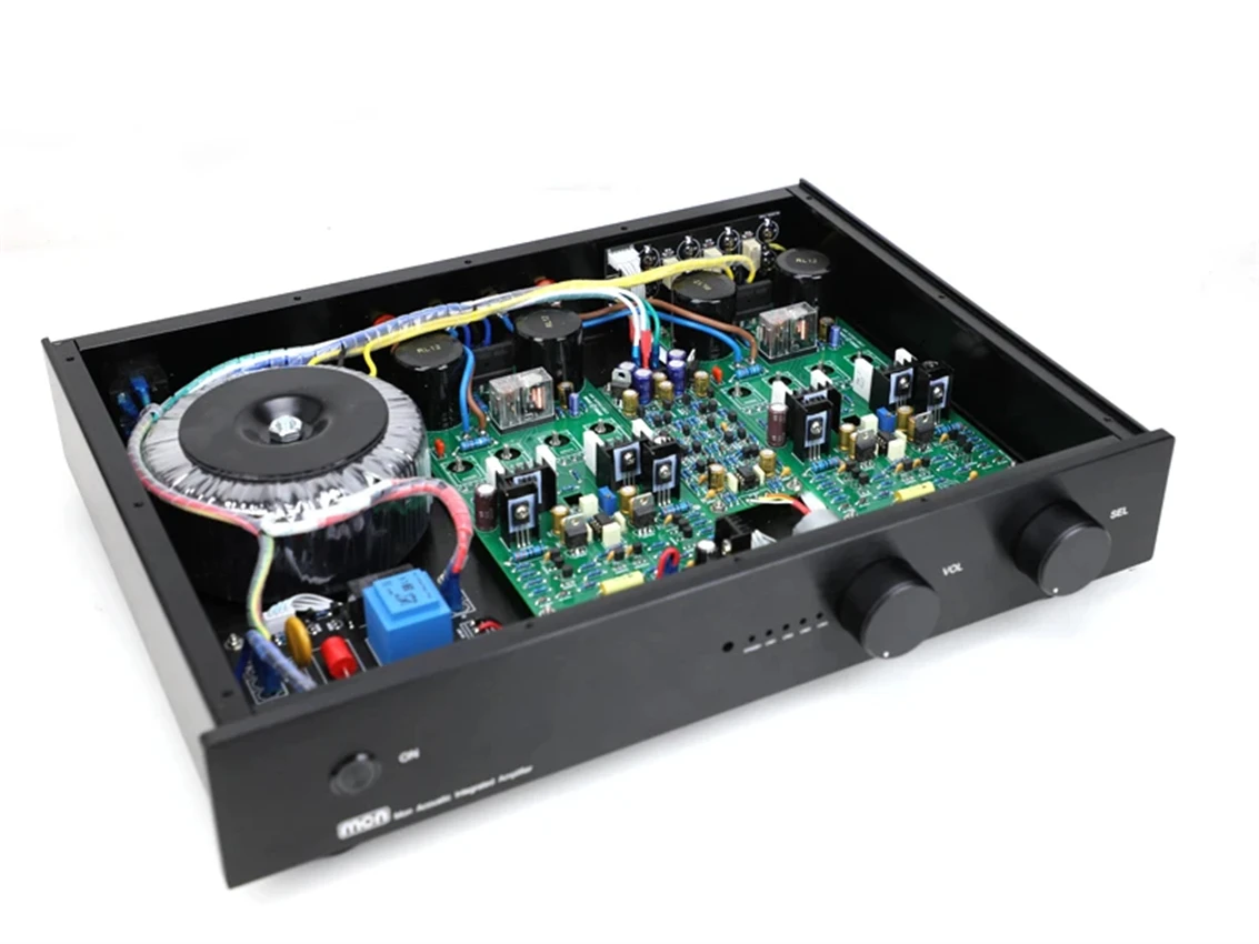 

Based On Accuphase E350 C3850 HiFi Stereo 75WX2 Power Amplifier Hi-End Home Preamplifier Post amplifier Integrated Amplifier