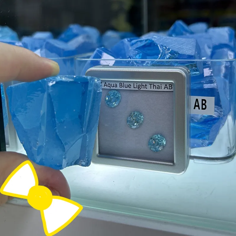 

Аквамарин, синий грубый камень, необработанный драгоценный камень, бусины из синтетического камня, блок CZ для драгоценных камней своими руками, 200 грамм