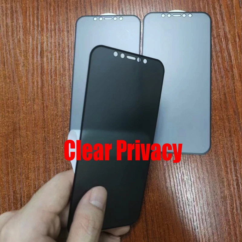 100PCS 3D Clear Matte Spy privacy Ceramic Film Screen Protector For IPHONE 15 14 13 12 11Pro Max Plus Mini XR XS MAX 6 7 8 Plus