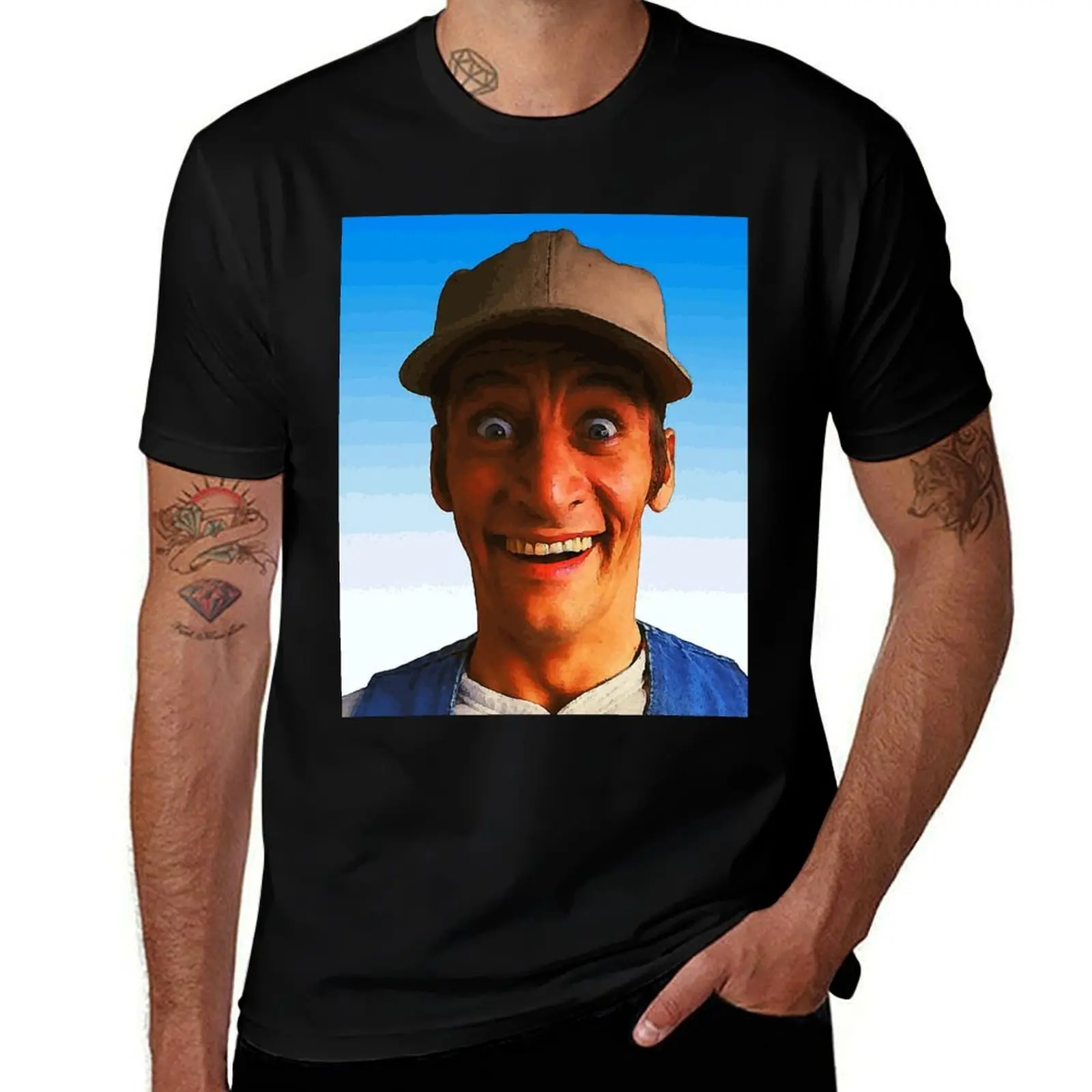 Iconic Varney T-Shirt Art Pattern Printed Casual Top T-Shirt