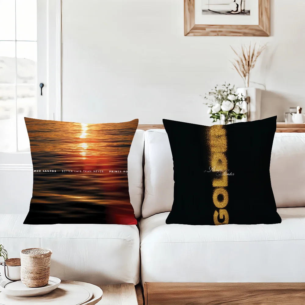 المغني اللاتيني R-romeo Santos أفضل أواخر من أبد كيس وسادة مناسب لغرف النوم وغرف المعيشة والسيارات والديكور المنزلي