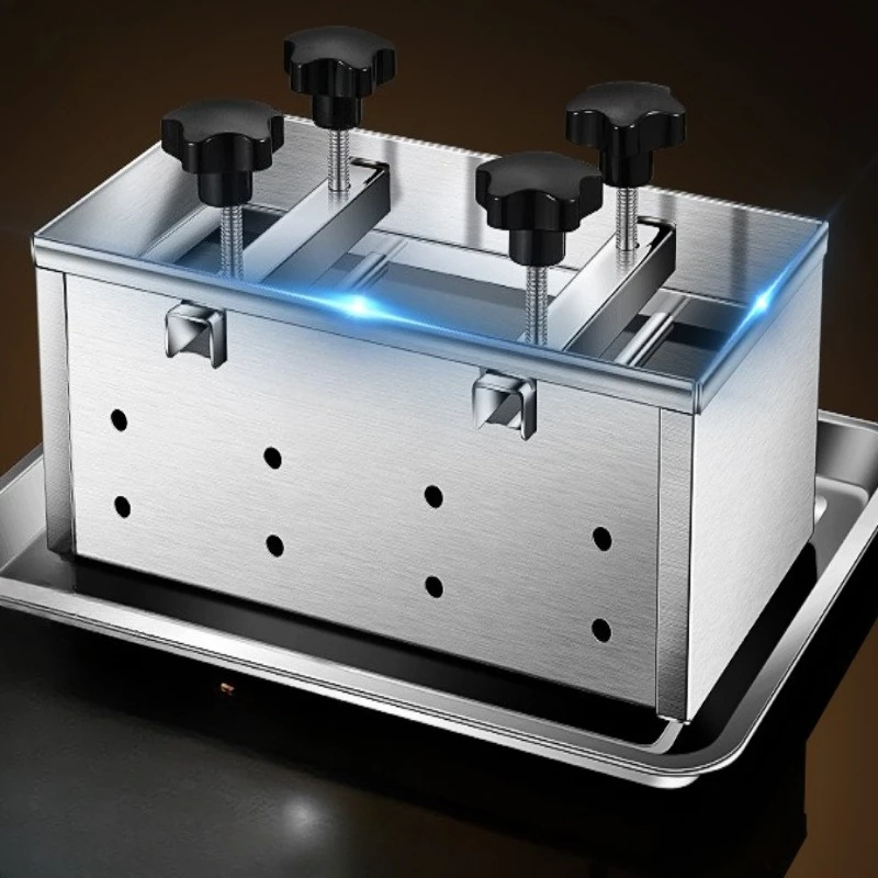 304 stainless steel meat pressing mold box commercial briquetting machine for pork head meat pressing