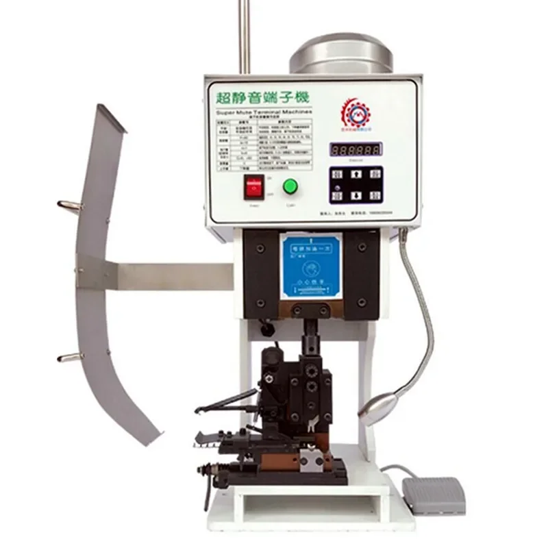 Automatic 1.5T Low Noise Terminal Crimping Machine Stripping Wire Cable  220V High-speed Wire Winding Tool