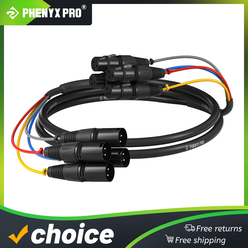 4 Channel 6Ft Xlr C… - image