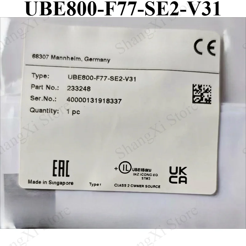 1PC Brand New UBE800-F77-SE2-V31 Ultrasonic Sensor Fast Delivery
