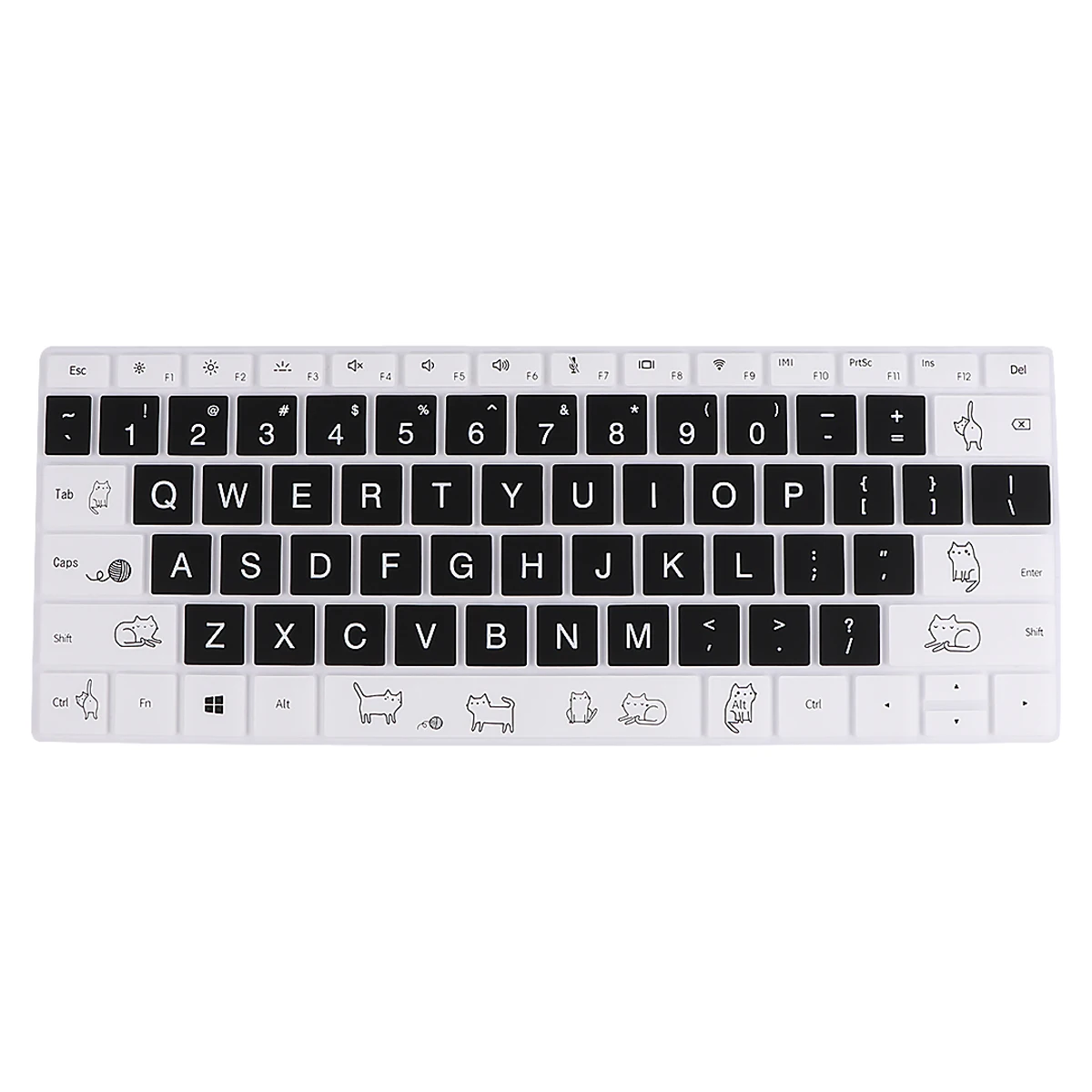 

1pc Computer Keyboard Cover Silicone Laptop Keyboard Membrane Color Printing Protective Film Compatible for Huawei Laptop