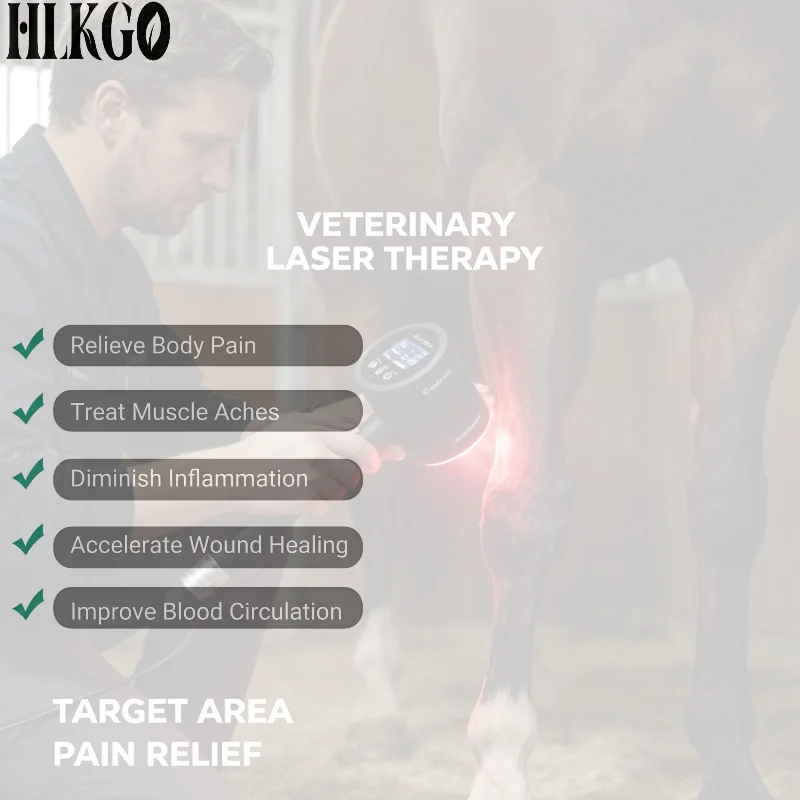 HLKGO High Power Class IV Low Level Laser Non-invasive Cold Laser Therapy for Arthritis Pain Management