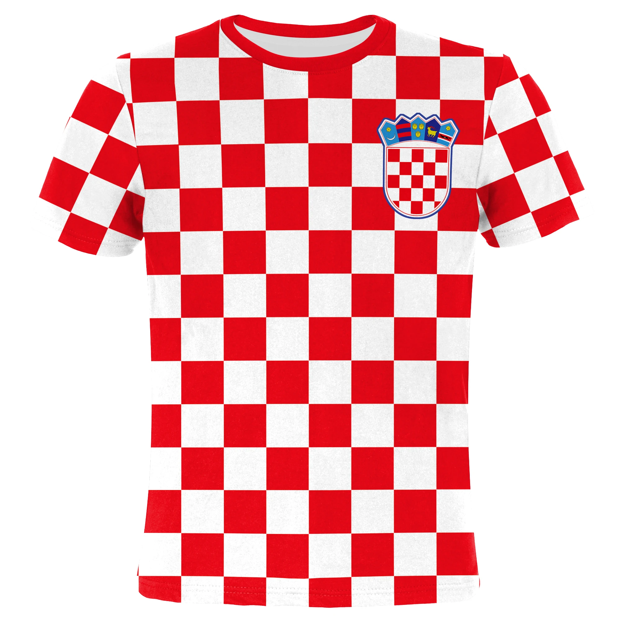 Sommer europäische Tasse Kinder Party 3d Printi Fußball Match Trikot Fußball Trikots T-Shirt Tops Jungen Kurzarm Cosplay Kostüm