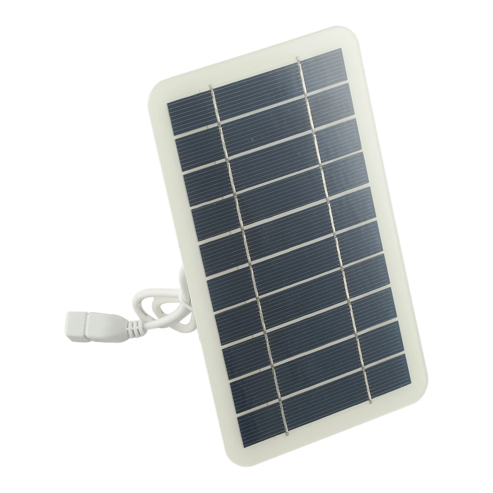 Outdoor Power Solution Portable Solar Panel 5V Solar Panel Polysilicon Material Sturdy Epoxy Frame Direct Sunlight Charging