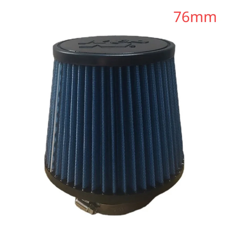 2,5 3 3,5 4 inch auto-inlaatluchtfilter voor K&N 14084-2 Universele High Flow Cone 102 89 76 70 63,5 60 mm KN taps toelopende paddestoelkop