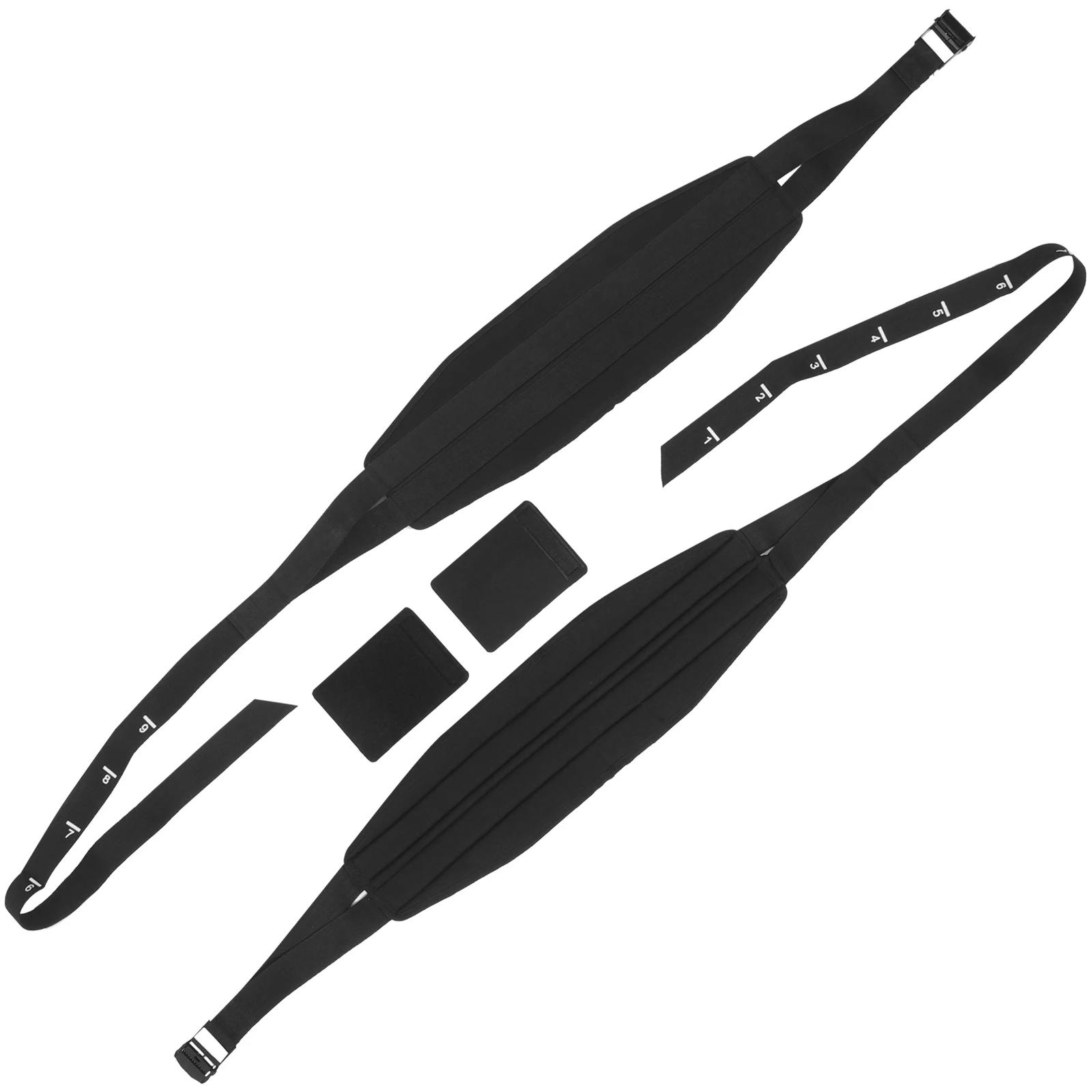 

1 Pair Hanging Ab Slings Oxford Cloth Gym Straps Daily Use Ab Strap ABS Training Belt Professional Fitness Equipment Workout