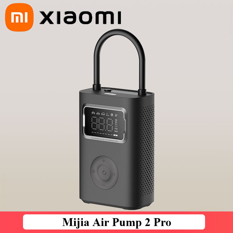 Xiaomi Mijia Air Pump 2 Pro Portable Electric Air Compressor Mi Inflatable Treasure 150psi High Pressure Motorcycle Car Soccer
