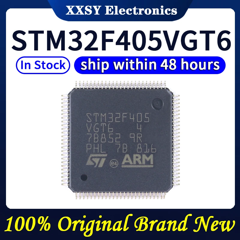 STM32F405RGT6 STM32F405VGT6 STM32F405ZGT6 Wysokiej jakości 100% oryginalny nowy