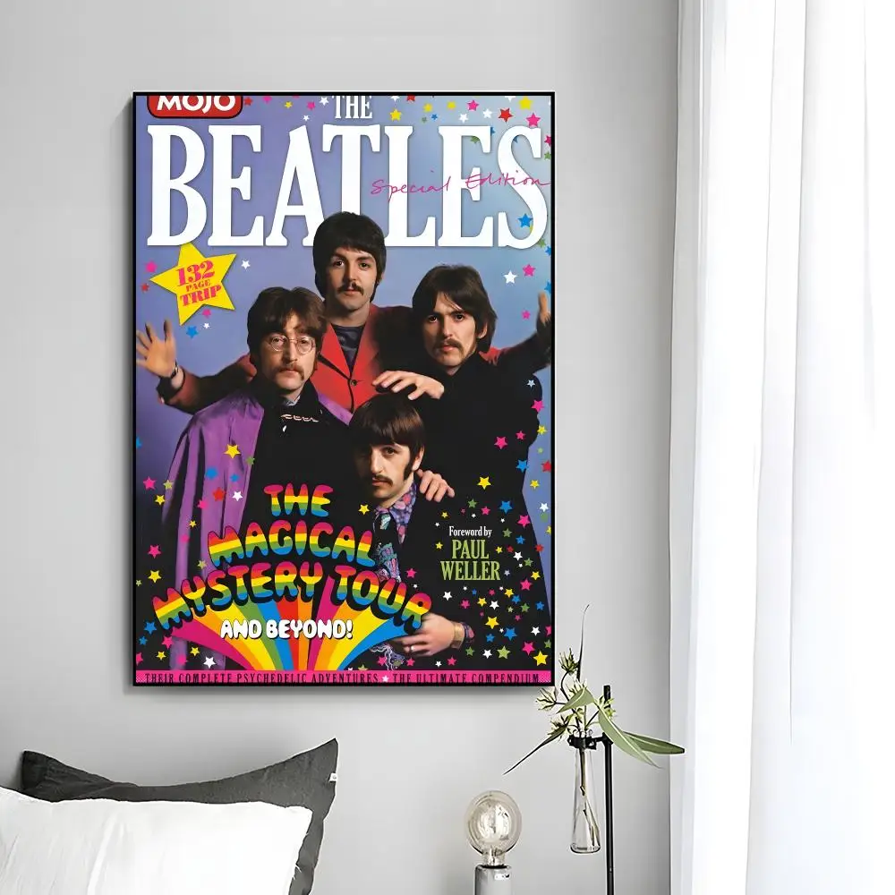Klassisches Band-Poster von The Beatles, Wandkunstdruck, dekoratives Wandbild, Heimdekoration, Geschenk, ungerahmt – Detail 23